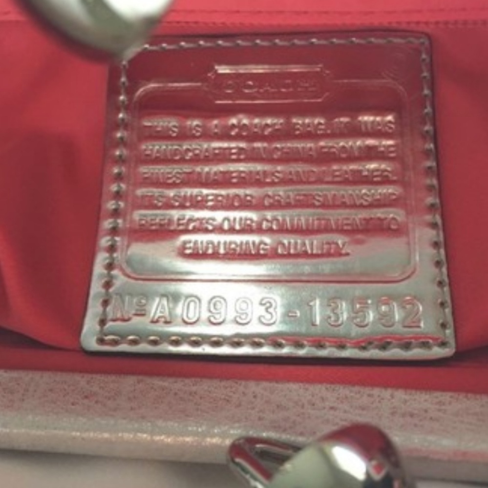 💎Coach Amanda Darcy Chain Clutch Hand Bag💎. - Picture 3 of 7